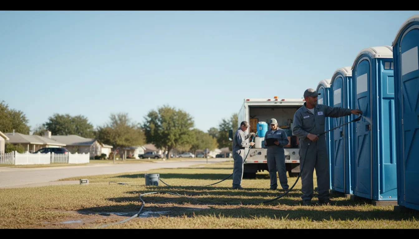 Long-Term Portable Toilet Rental in Clifton, SC near me